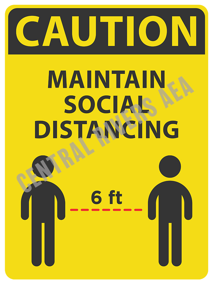 full_sized image of Color Poster COV-F Caution - 18x24