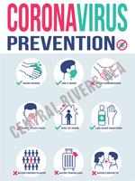 Color Poster COV-I Covid Prevention - 24x18